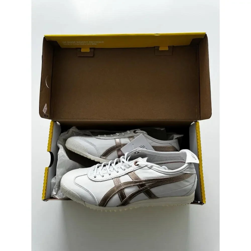 Onitsuka Tiger Mexico 66 SD 5-1/2 White Rose Gold 1183A872-106| womens us 7